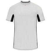 FR Base Layer Tee with Mesh Gusset in Gray